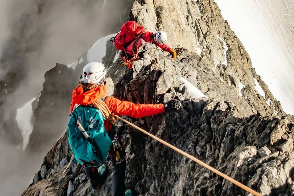 Alpinisme : Course d’alpinisme au Râteau à La Grave