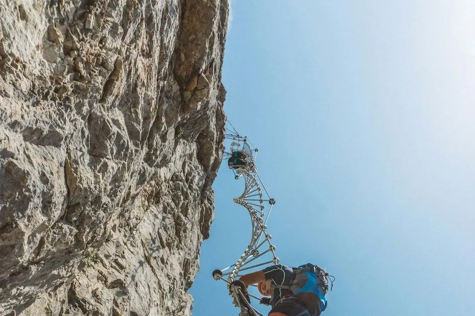 Via ferrata des mines du Grand Clot – photo 2