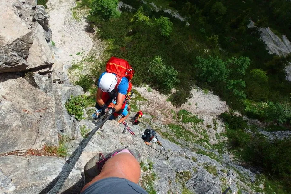 Via ferrata des mines du Grand Clot – photo 4
